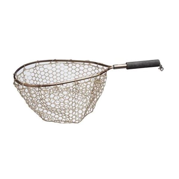 Adamsbuilt Fishing 15 in Aluminum Trout Net with Camo Ghost Netting ABGTN15A - main